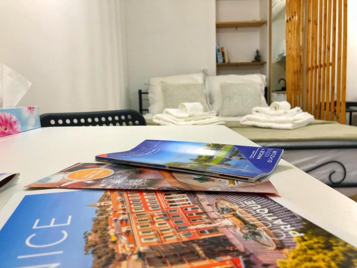 Cosy Modern Studio In The Heart Of Nice With Ac Bagian luar foto