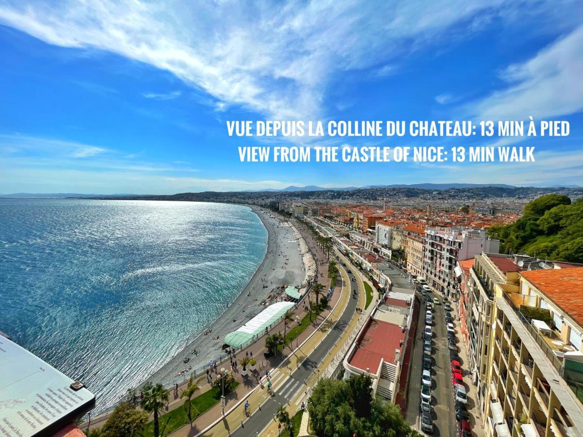 Cosy Modern Studio In The Heart Of Nice With Ac Bagian luar foto
